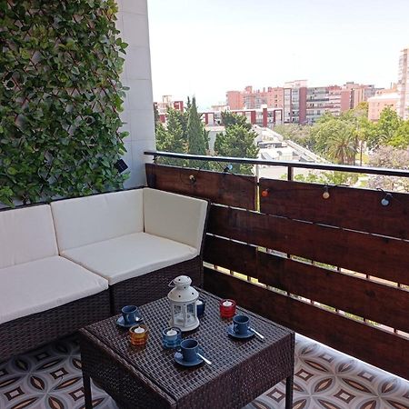 Apartamento STAR Acogedor Apt Piscina 14 px Torremolinos WiFi Gratis 7 Piso Terraza Exterior foto