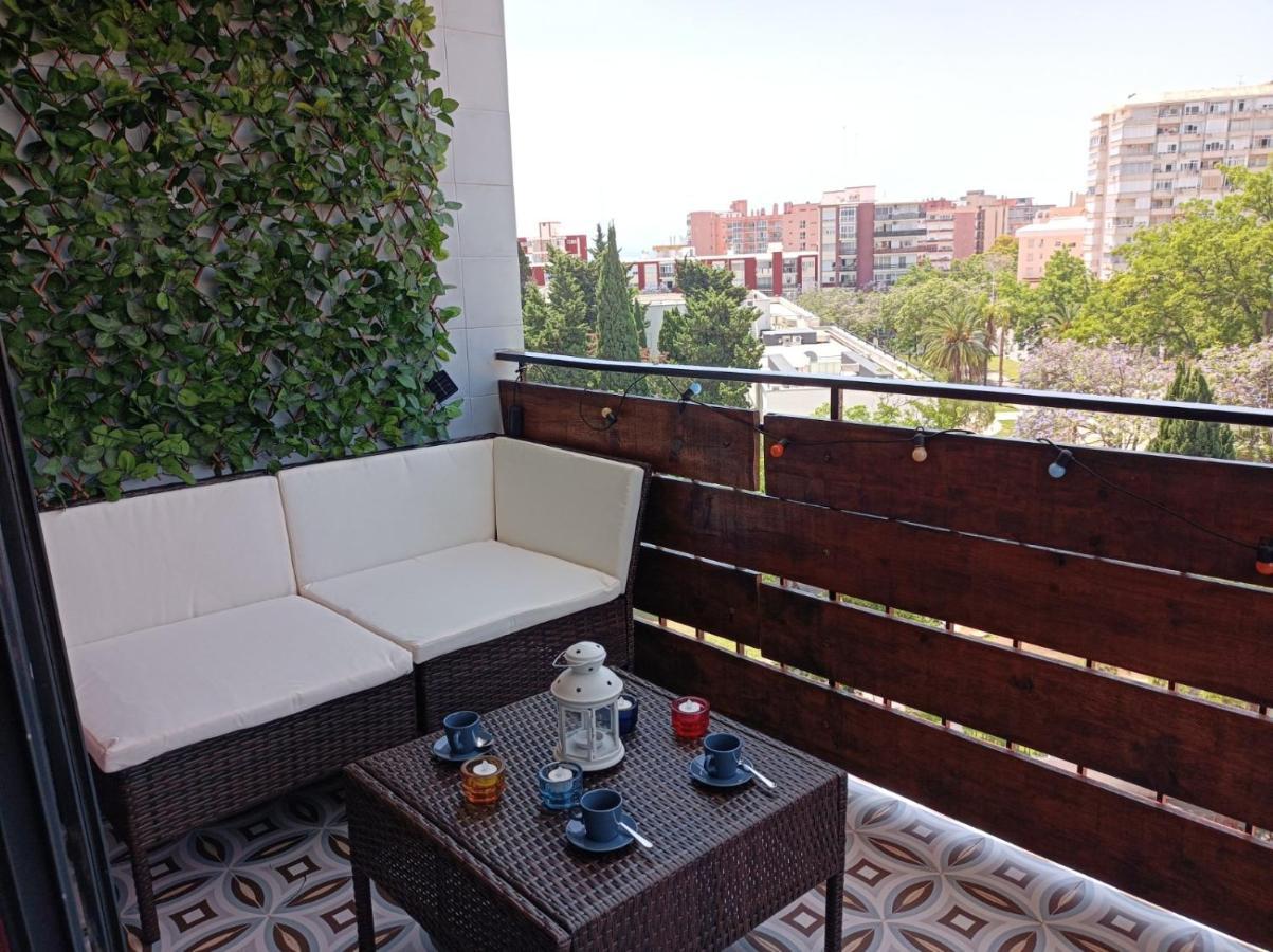 Apartamento STAR Acogedor Apt Piscina 14 px Torremolinos WiFi Gratis 7 Piso Terraza Exterior foto